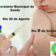 Dia D da vacinação – 20 de Agosto de 2022