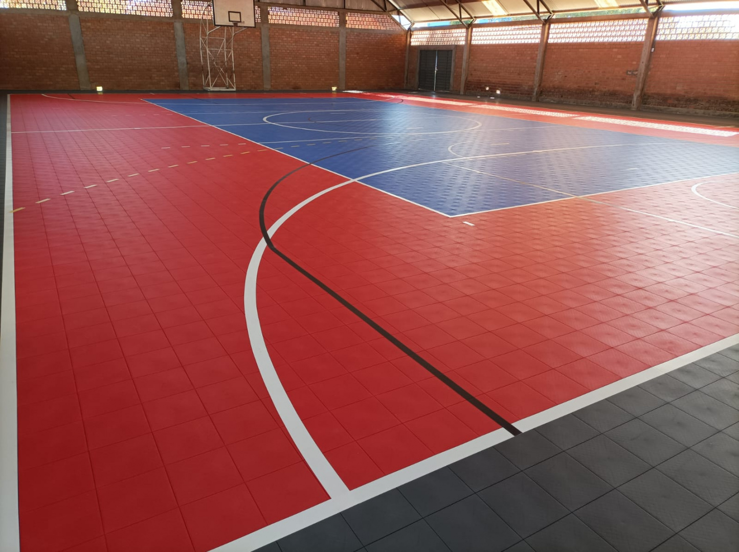 Prefeitura inaugura novo piso da Quadra de Esportes da Escola ...